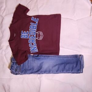 Carter's Boy Jean & Graphic T-shirt